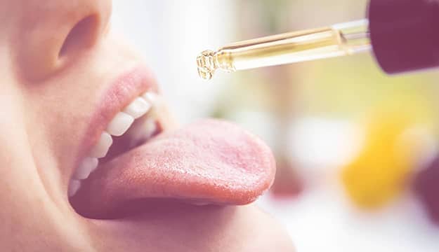 CBD Öl sublingual einnehmen