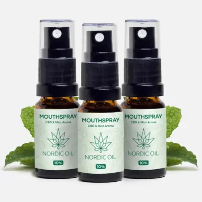 3FÜR2 CBD Mundspray 10% - Nordic Oil
