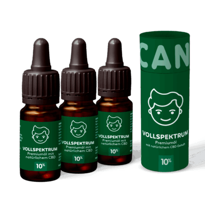 3x CBD Öl 10% im Sparpaket - Canimal