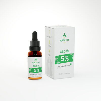 ApolloCBD Pflegeöl für Tiere 5% - Apollo CBD