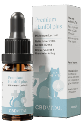 CBD Hanföl für Katzen - CBD Vital