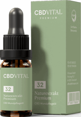 CBD Naturextrakt PREMIUM Öl 32% - CBD Vital