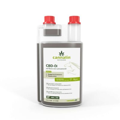 CBD-Öl auf Basis von Leinsamenöl 1 Liter - Cannalin