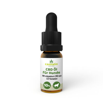 CBD Öl für Hunde mit Lachsöl 10% - Cannalin