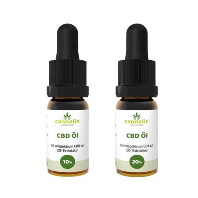 CBD Vollspektrum 10 und 20% - Cannalin