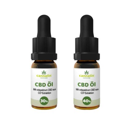 CBD Vollspektrum 30 und 40% - Cannalin