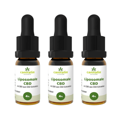Liposomales CBD 4% Angebot 3 zum Preis von 2 - Cannalin