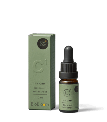 1% Bio CBD Öl 10 ml - BioBloom