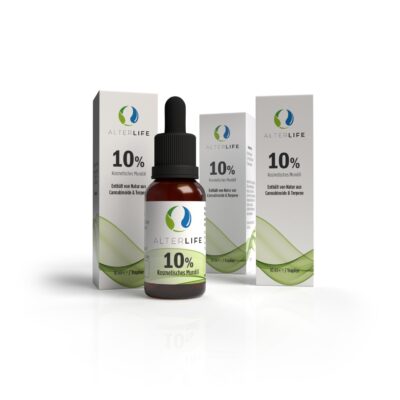 3x AlterLife CBD Premium Öl 10% – Hempamed