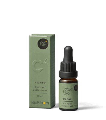 4% Bio CBD Öl 10 ml - BioBloom