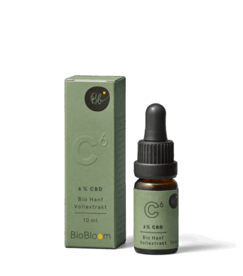 6% Bio CBD Öl 10 ml - BioBloom