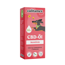 Calitamex CBD-Öl für Mobilität 10 ml 14% CBD - Hanfjack